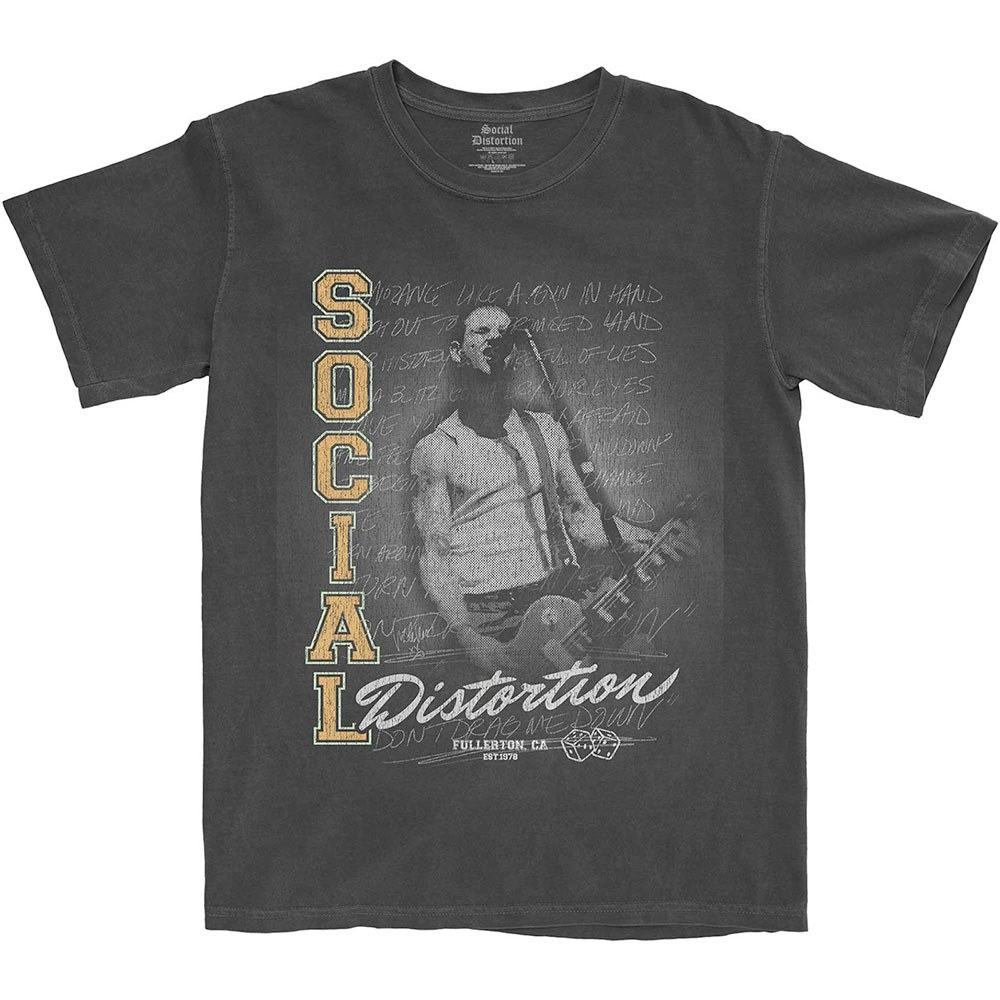 Social Distortion - Athletics Heren Tshirt - Zwart